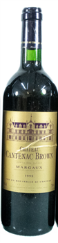 Chateau Cantenac Brown 1998 (slightly damage label)