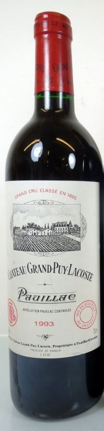 Chateau Grand Puy Lacoste 1993