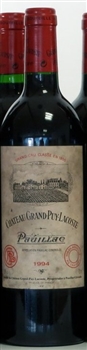 Chateau Grand Puy Lacoste 1994 (damage label)