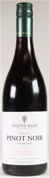 Felton Road Block 3 Pinot Noir 2012