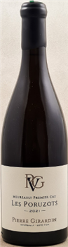 Pierre Girardin Meursault 1er Cru Les Poruzots 2021 Magnum 1.5L